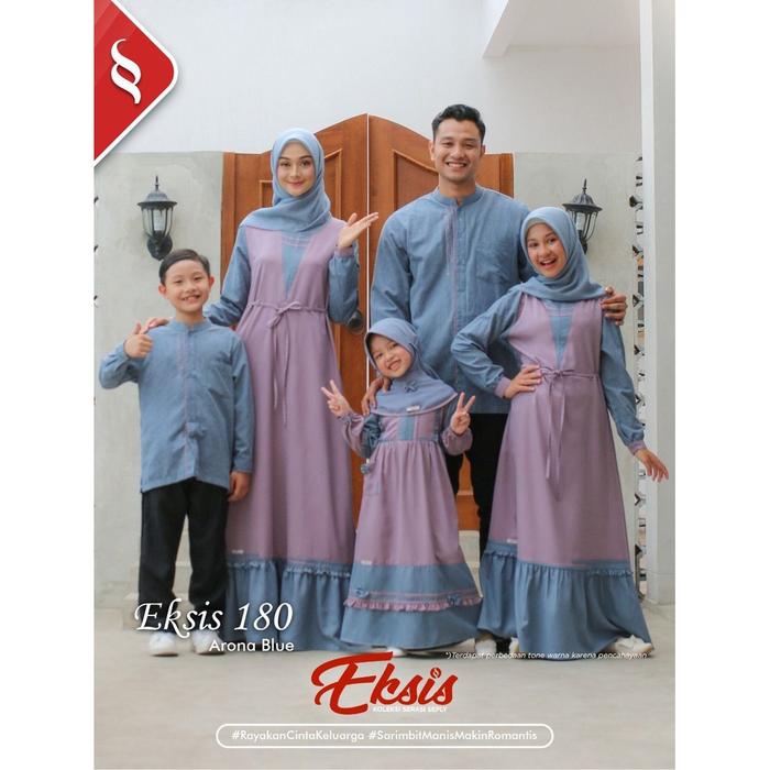[BISA COD] EKSIS 180 ARONA BLUE SEPLY KOKO DEWASA KASEO 143 ARONA BLUE GAMIS DEWASA MEYRA 72 ARONA B