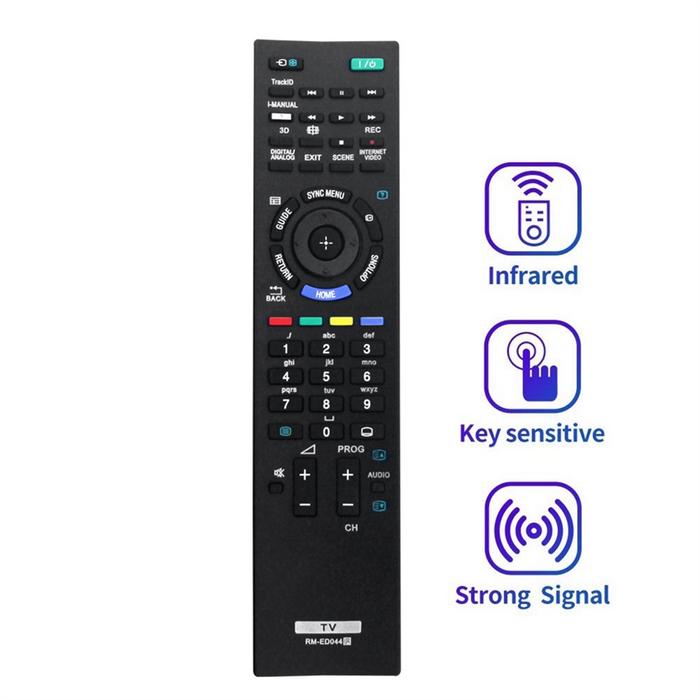 Rm-Ed044 Remote Control Replace For Sony Rm-Ed044 Rmed044 Tv Remote Control