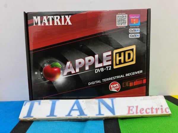 MATRIX APPLE DVB-T2 Digital Terrestrial Receiver - Set Top Box