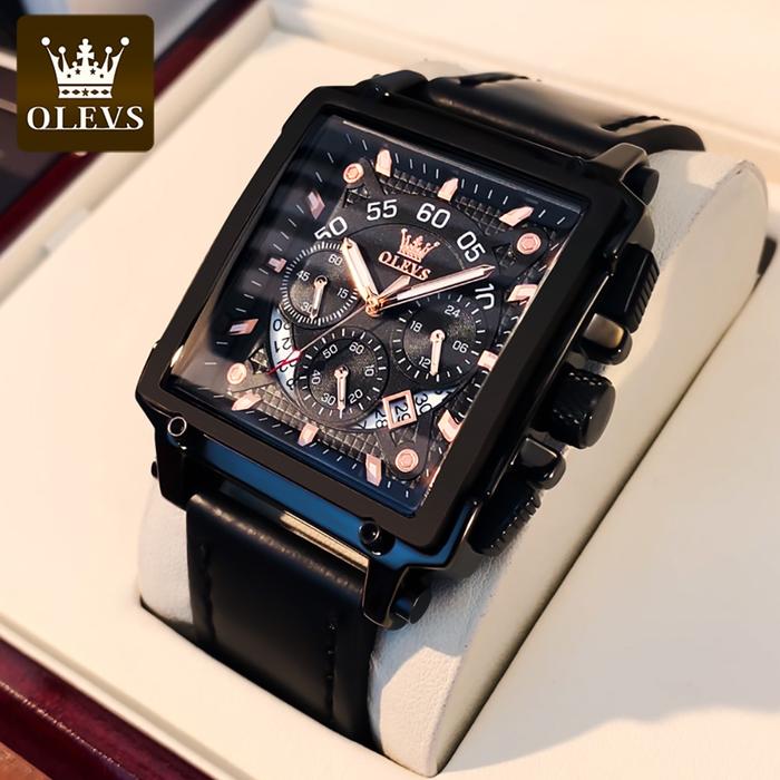 OLEVS jam tangan pria dewasa 2022 keren anti air alexander christie