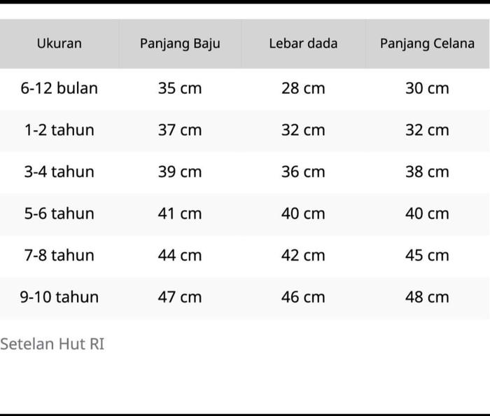 Produk stelan baju agustusan 2023 anak kaos agustusan 2023 anak baju kemerdekaan 2023 anak baju 17 a