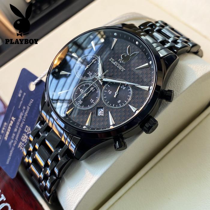 sertifikasi swiss PlayBoy Jam tangan pria original dewasa anti air