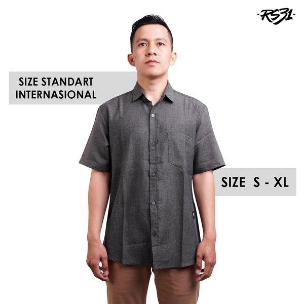 RS31 - Kemeja pria Ontario Shirt grey