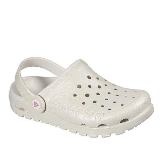 SKECHERS D'LITES 2.0 WOMEN'S SANDAL - WHITE ORIGINAL