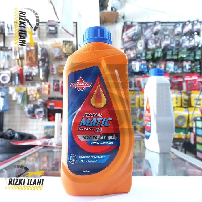 Federal Ultratec Matic 10w30 800ml Oli Motor Mio Beat Vario API SJ JASO MB Spesialis Dingin