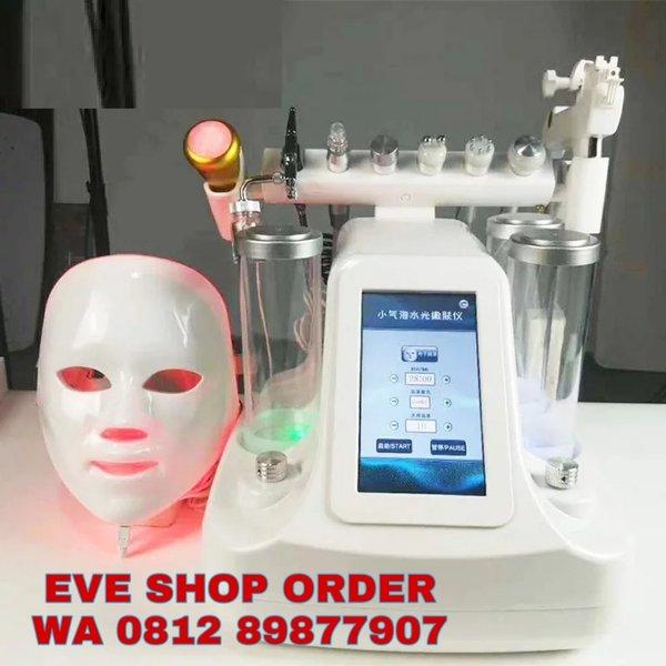 Alat Mesin Facial 7In1 7In1 Hydra Hydro Dermabrasion Water Oxygen Injection Oksigen Jet Aqua Peel Va