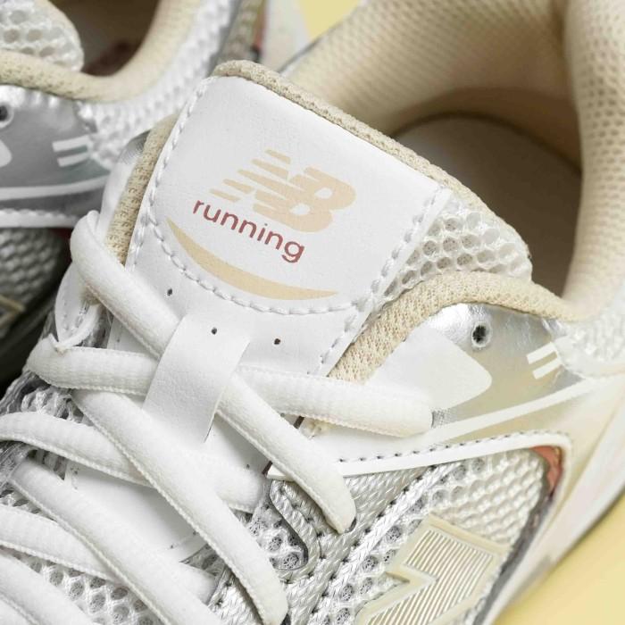 NEW BALANCE 530 WHITE CALCIUM BROWN GS (100% AUTHENTIC)