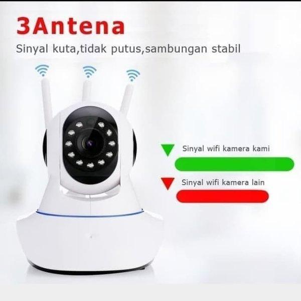Ip Camera Cctv Wireless Wifi 3 Antena V380 - Ip Cam V380 Bhtc
