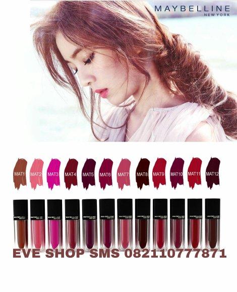 Lipcream Maybelline Vivid Matte Liquid Original