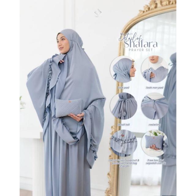 SHAFARA PRAYER SET / MUKENA MOM BY SHIERAKI