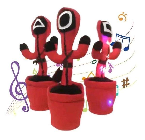 Dancing Cactus Squid Game - Boneka Goyang Kaktus Squid Game Viral - Squidgame Boneka Kaktus Bhtc