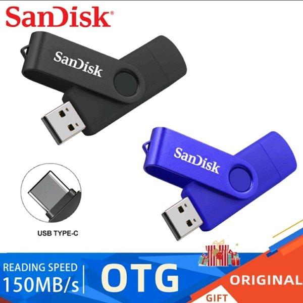 Flashdisk Otg Usb Type C 3.1 Hp Dual Drive Flash Disk Memory 32Gb 64Gb