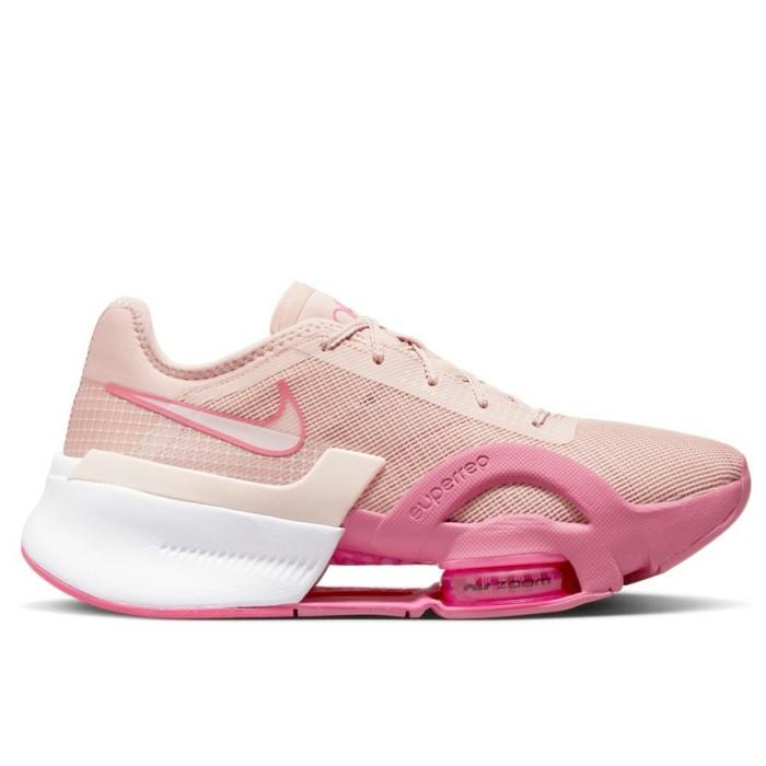 SEPATU TRAINING NIKE AIR ZOOM SUPERREP 3 WOMENS-PINK OXFORD/LIGHT SOFT