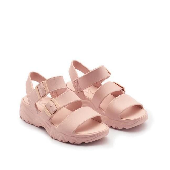 SKECHERS D'LITES 2.0 WOMEN'S SANDALS - PINK ORIGINAL