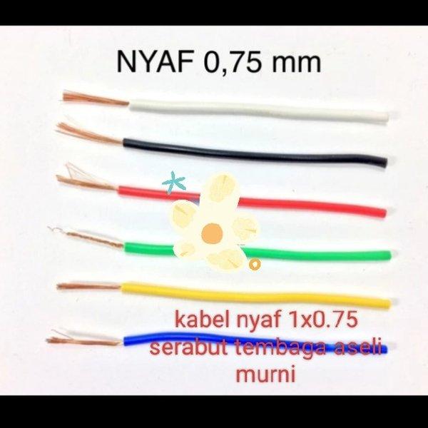 Kabel Auto Wire Mobil Cable Otomotif Elektrik Nyaf Av 0.75 Mm Antrana 50 M