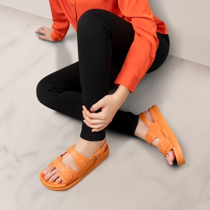 URBAN&CO ESSENTIALS SANDALS ELAINA ORANGE