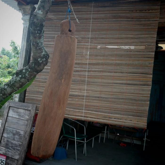 kentongan kayu vintage dekorasi