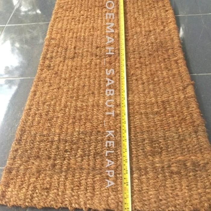 keset anyaman sabut kelapa 90 x 45 - keset ijuk sabut kelapa anti ular