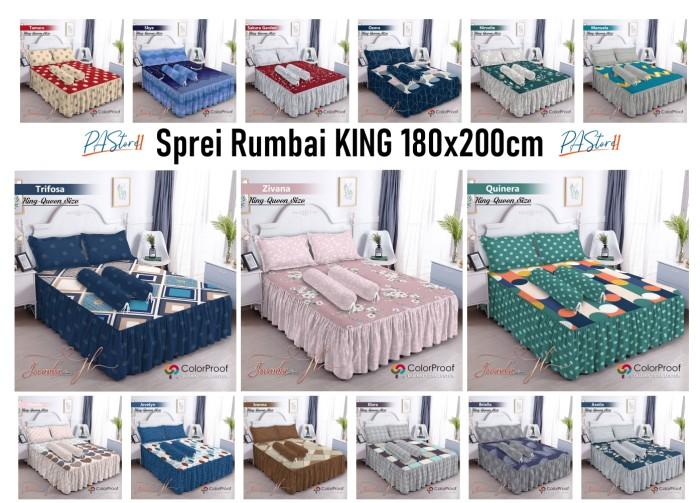 Sprei Rumbai Jovanka KING 180x200 No.1 By FATA