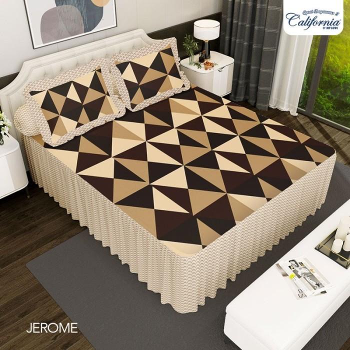 California - Sprei Rumbai King (180x200) Terlaris Pilihan