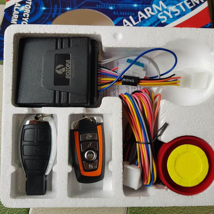 Alarm system alarm motor anti maling