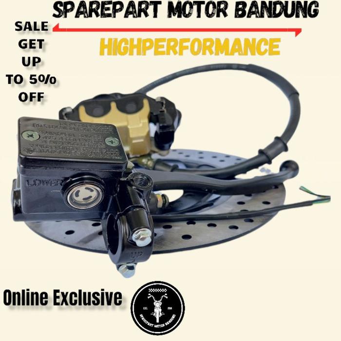 Cakram Set Assy Depan Komplit Rx king - Rx king new Cakram Set Depan Yamaha Rx king new 2003 2008 ku