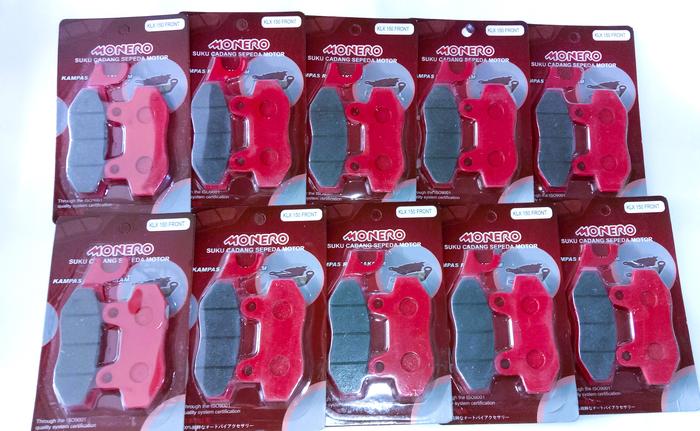 Grosir 10set Kampas rem depan Klx 150 Monero