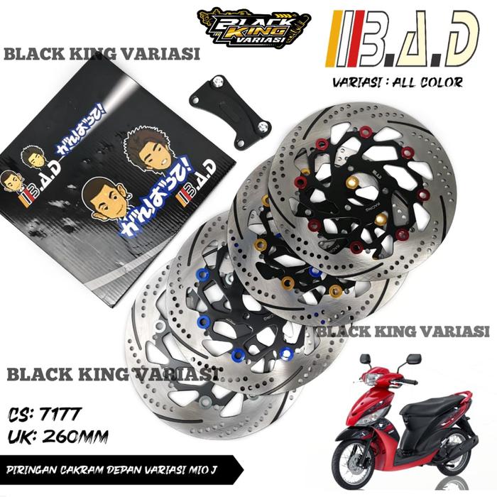Disc Brake Piringan Cakram 260MM Floting Mio J Mio M3 Mio Soul Mio GT Piringan Mio 3 Lubang PNP Disc