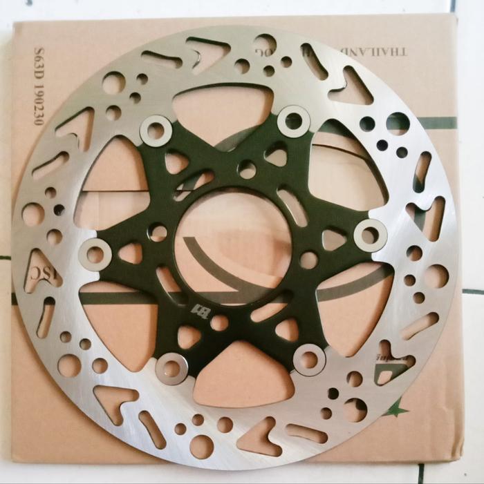 DISC PIRINGAN CAKRAM DEPAN 220MM NOUVO XRIDE JUPITER MX VEGA FIZR MIO BEAT  disc piringan 220mm floa