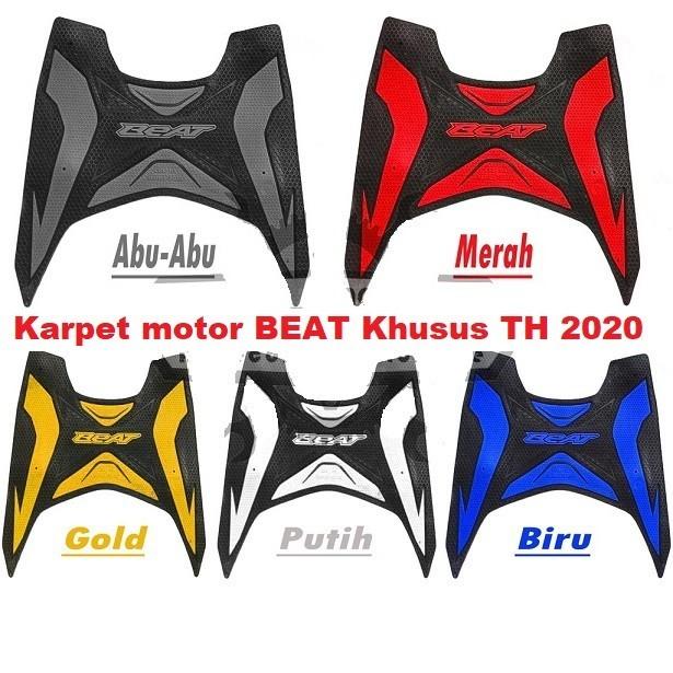 Karpet Alas Pijakan Kaki Motor Honda Beat street beat Deluxe ISS CBS 2020 2021 2022 2023 2024 Premiu