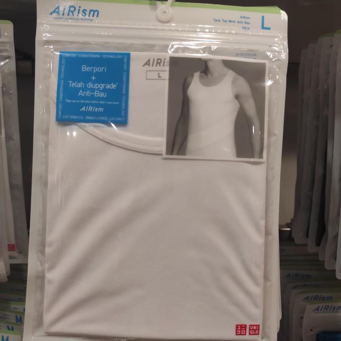 Uniqlo Men Airism Tank Top Katun Singlet (Best Quality)