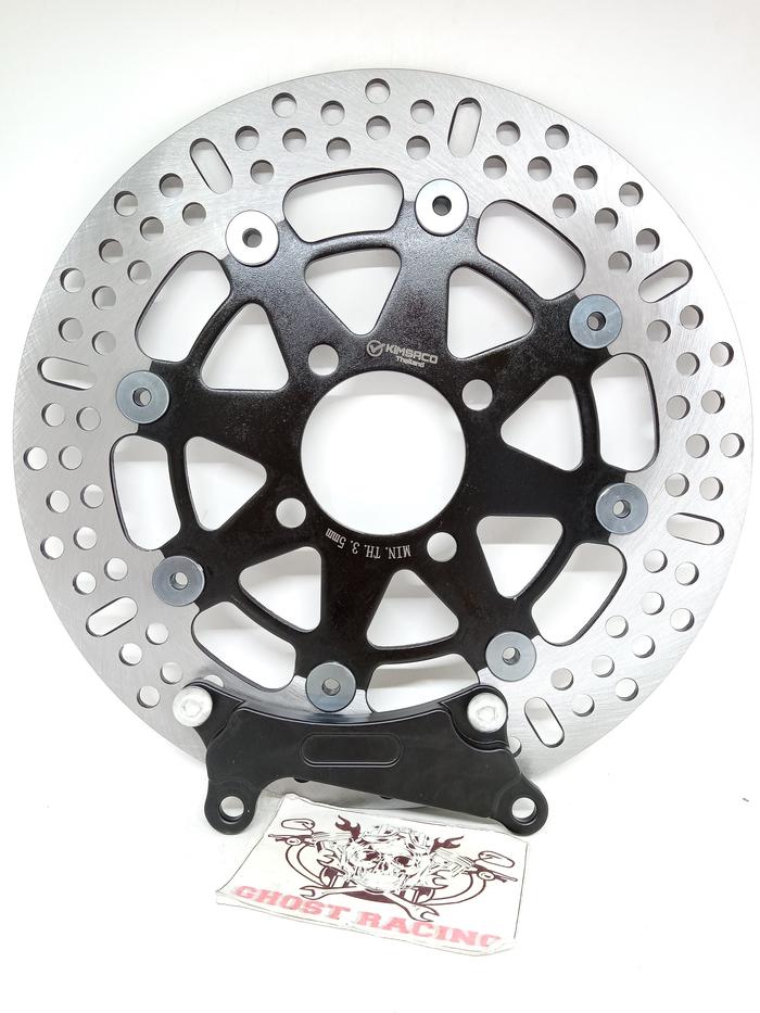 Disc piringan cakram depan beat lebar bulat black MODEL KTC 260 mm