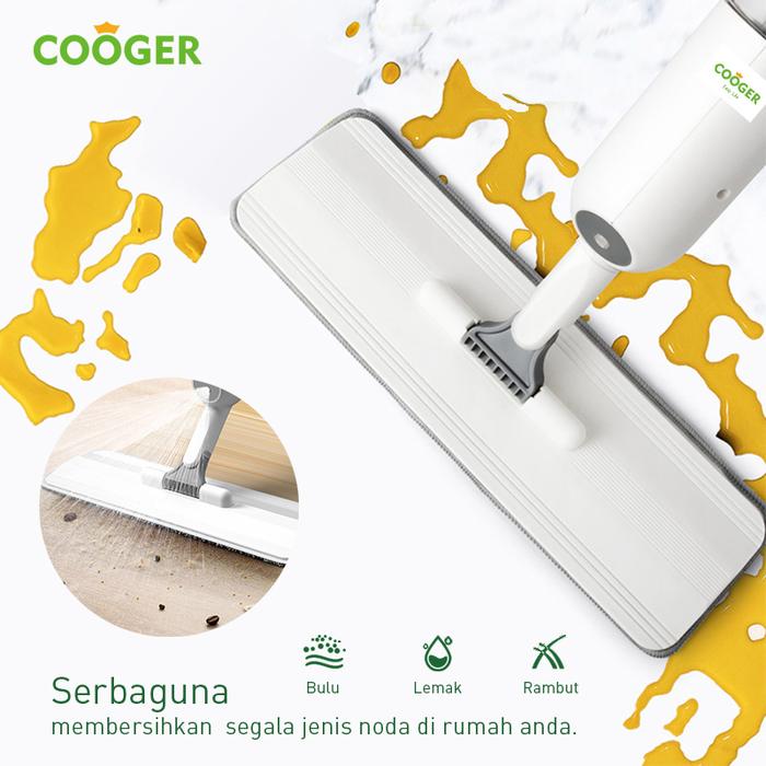 Alat Pel Lantai Semprot Otomatis Dengan Tangki Penampungan Air Ultra Mop Cleanze - Water Spray Mop
