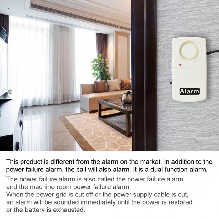 Alarm Power Failure Sensor Alarm Mati Listrik PLN Padam Putus