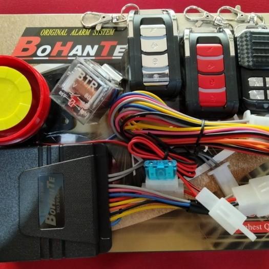 ALARM BOHANTE BHT GOLD B-008 REMOTE MOTOR STARTER SILENT MODE INJEKSI- Panembahan