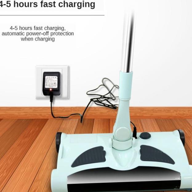 alat pel lantai otomatis alat sapu pel elektrik 2 in 1