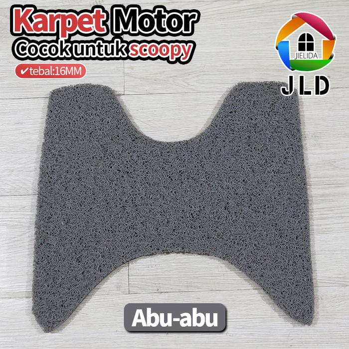 Karpet Serabut Motor scoopy atau alas pijakan kaki motor scoopy all type keset motor