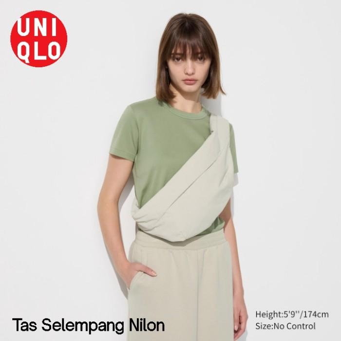 Tas Bahu Nylon Unisex Original New In Store Uniqlo (Best Quality)