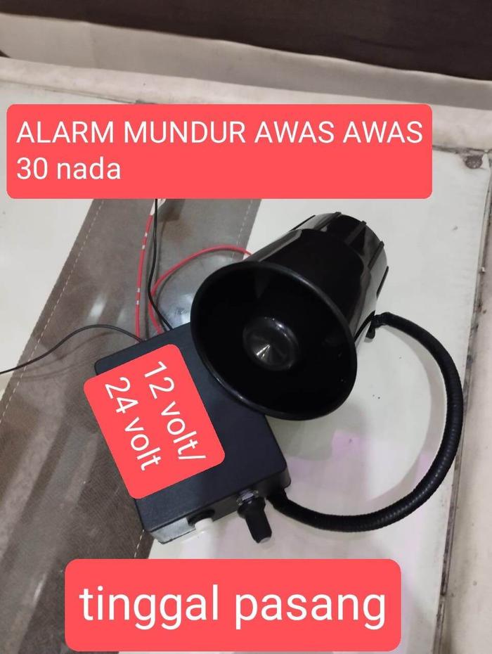 KLAKSON/ALARM MUNDUR AWAS-AWAS 12/24 VOLT