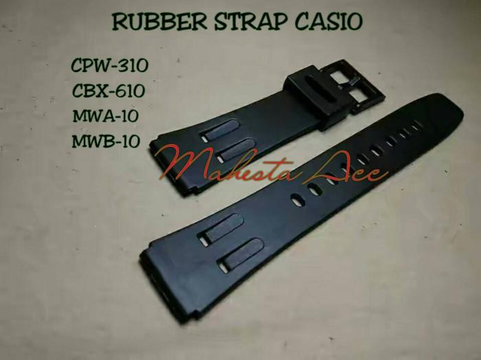 Strap Watch Casio Cpw-310/Tali Jam Casio Cpw-310/Rubber Strap Casio