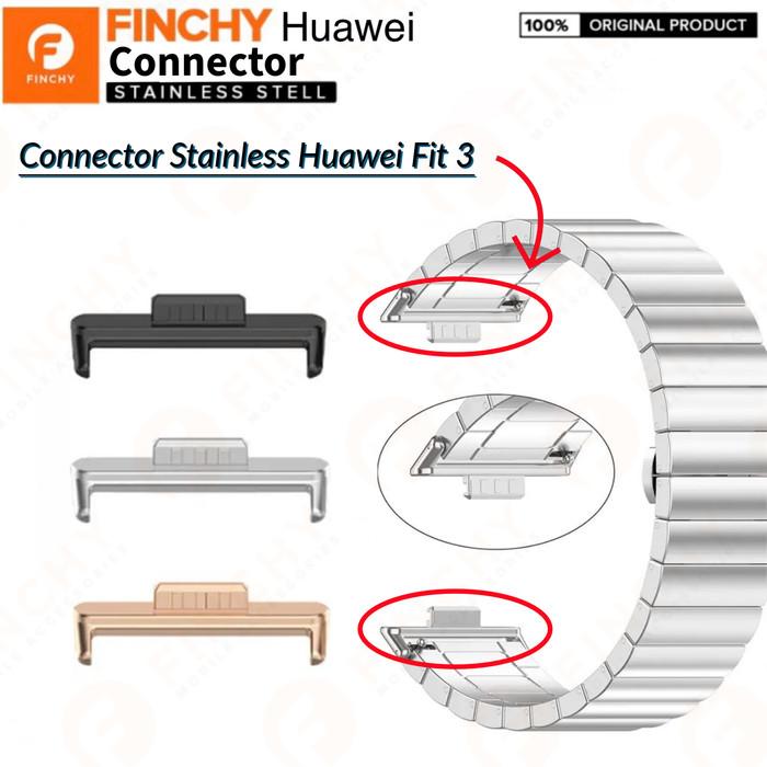 Finchy Adaptor Connector For Huawei Watch Fit 3 Sambungan Adapter Strap Huawei Watch Fit 3