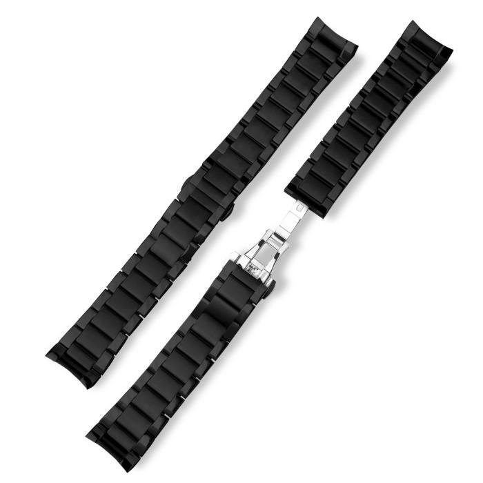 Strap Steel Jam Tangan Parlent Houston