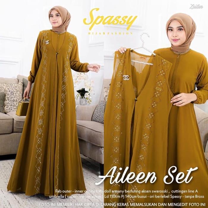 (BARU) [ADA JUMBO] AILEEN SET / AILEN DRES / AILEEN DRESS / AILEEN GAMIS