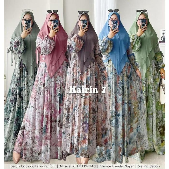 (BARU) HAIRIN 7 SYARI STANDAR & JUMBO (LABEL MADANI) READY STOK