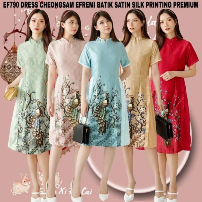 EF790 BCY SERIES DRESS QIBAO CHEONGSAM DRESS QIPAO IMLEK PARTY DRESS BATIK BCY CHINESE