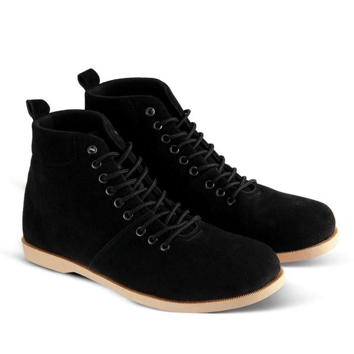 Sepatu Boot Pria Brodo Suede Arboo Original Real Picture