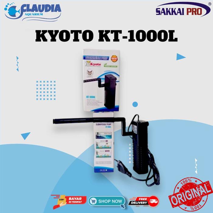 Submersible Pump KT-1000L Kyoto Pompa Filter Internal Aquarium Mini Murah Pompa Celup