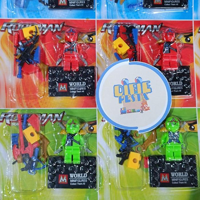 12Pcs Roboman MC 297 SUPER NINJA