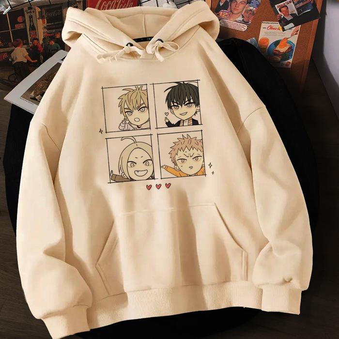 19 Days Anime Hoodie Aesthetic Clothes Women Winter Tops Manga He Tian & Mo Guan Hoodies Harajuku Un