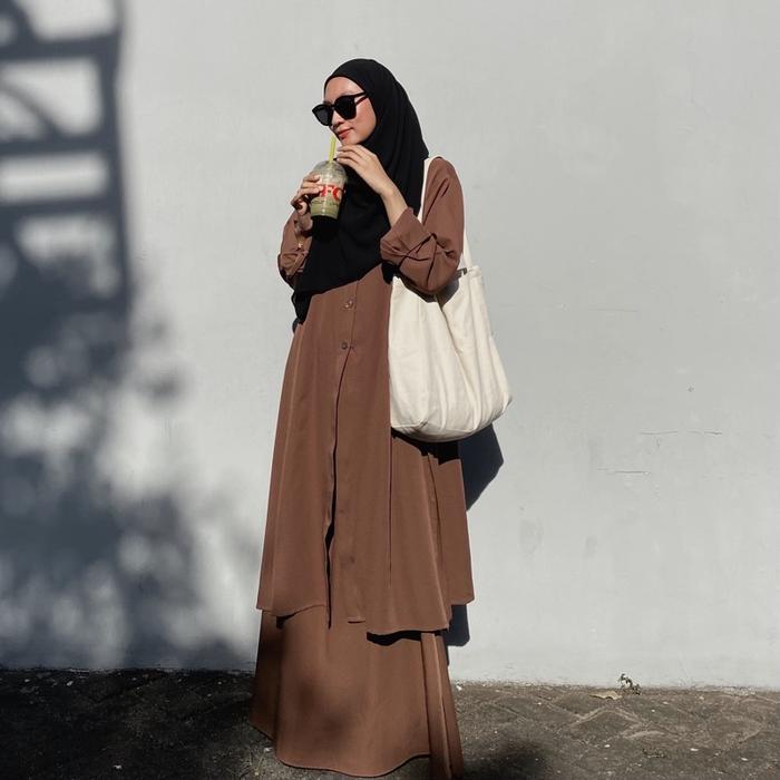 YAYA S. NARA SET TUNIK & ROK | HI.SHAFIYYA | TUNIK MURAH | ABAYA MURAH (PASTI DISKON)